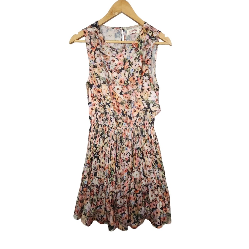 Louche Dress Womens US 6 UK 10 Karian Floral Skater Dress